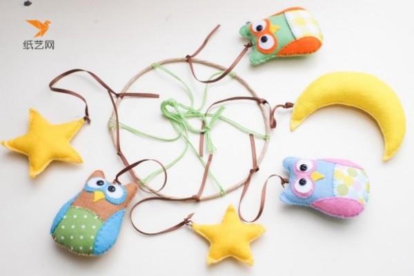 Tutorial on how to make cute little decorations for children’s rooms