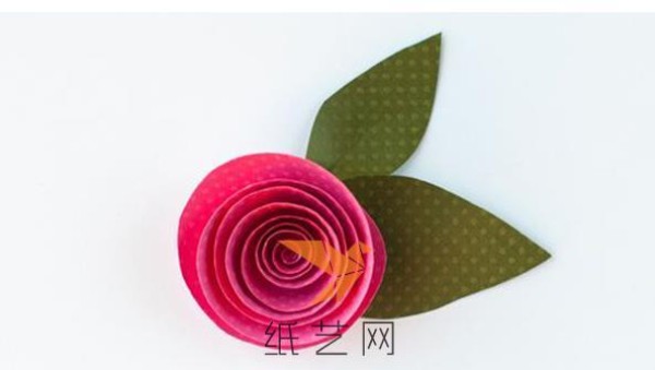 Super simple handmade paper rose tutorial