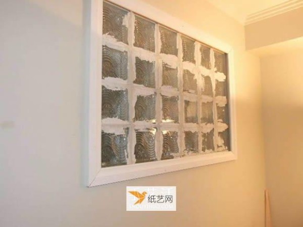 How to use glass bricks to make home glass windows