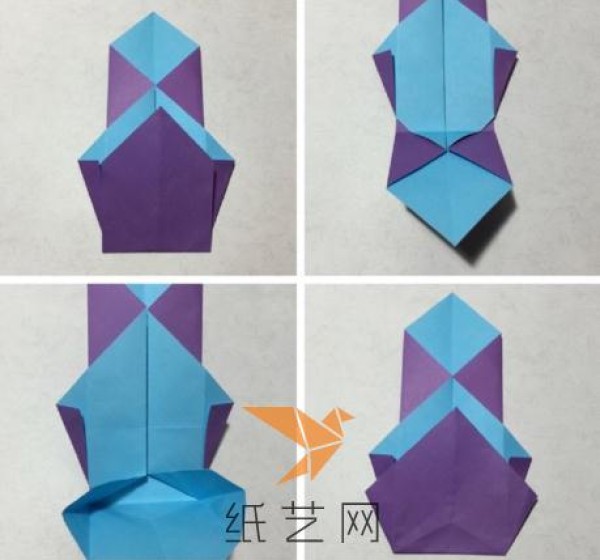 Cute Origami Heart Bear Making Tutorial