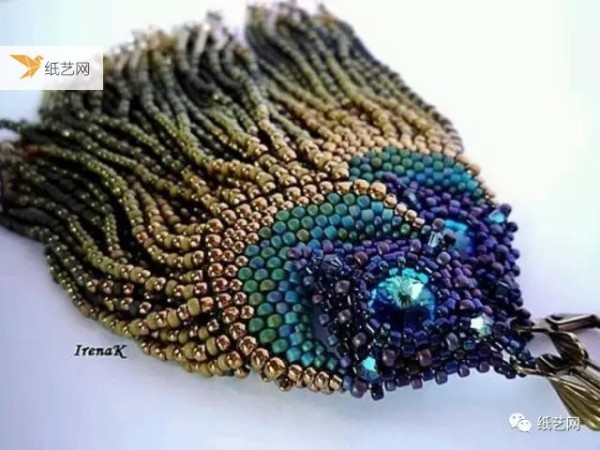 Flat beaded jewelry crafting tutorial! Stunning!