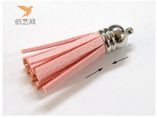 Non-woven fabric tutorial Non-woven fabric tassel mobile phone jack decorative small pendant making tutorial