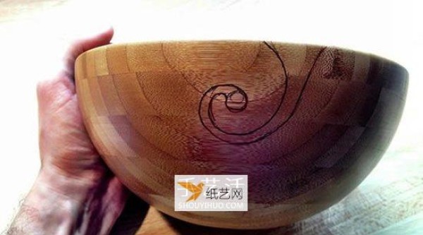 A practical tutorial on how to make a bamboo bowl using yarn