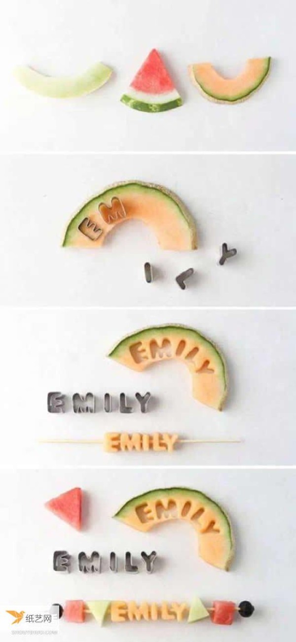 Creative and eye-catching personalized fruit platter pictures