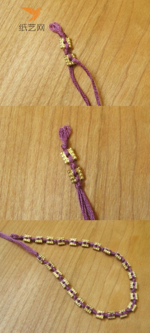 Beaded Braided Bracelet Necklace Making Tutorial