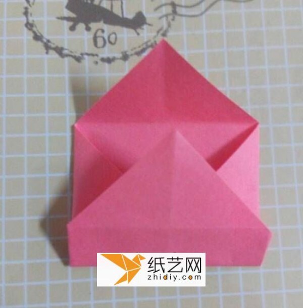 Simple Chinese Valentines Day origami gift box tutorial