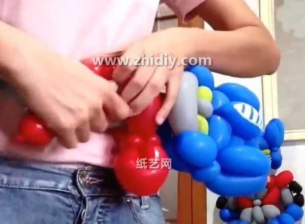 Transformers magic balloon shape hand-making tutorial