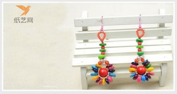 Beading Tutorial Colorful Fruit Candy Sweet Beaded Earrings Making Tutorial