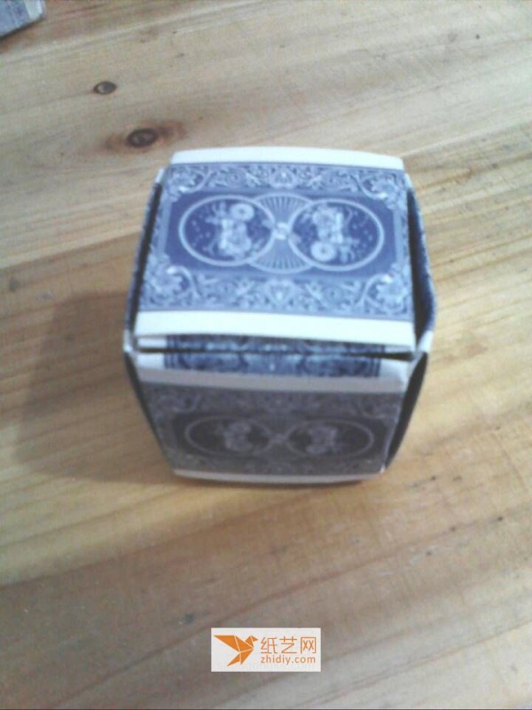 Turn waste into treasure playing card box