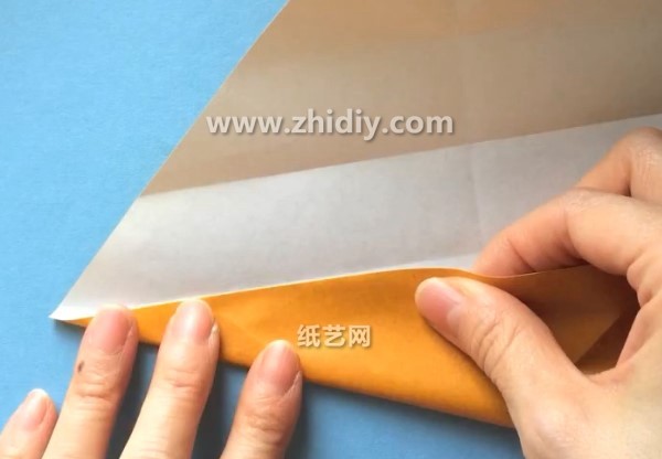 Tutorial on how to make cute origami puppy envelopes