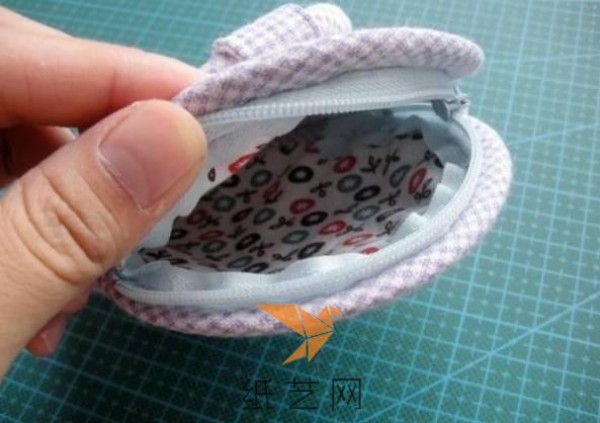 Christmas handmade fabric toe-shaped coin purse making tutorial