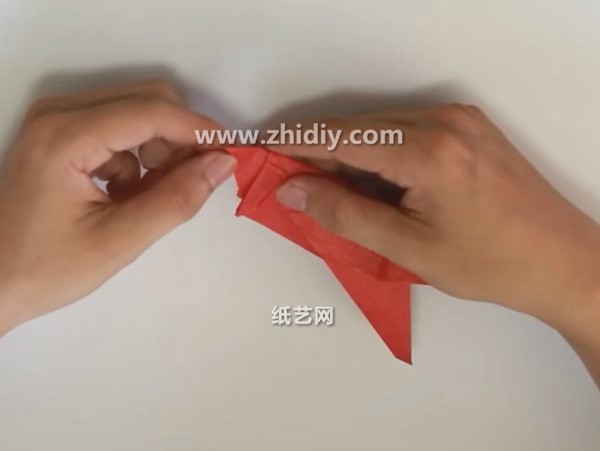 DIY origami parrot production tutorial