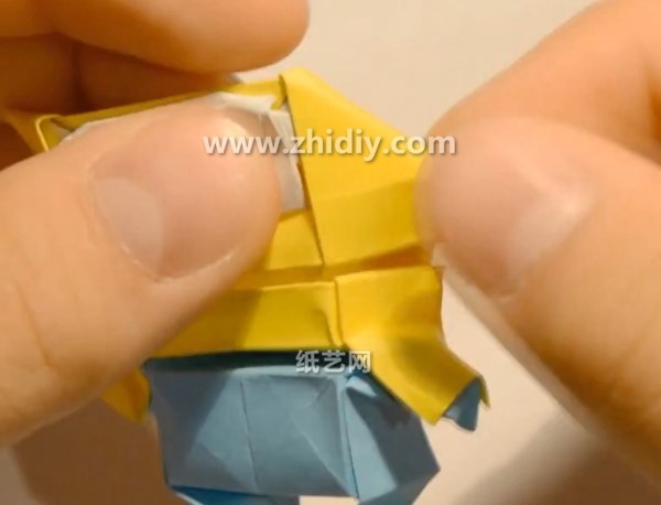 Origami Minion 3D Origami Making Tutorial