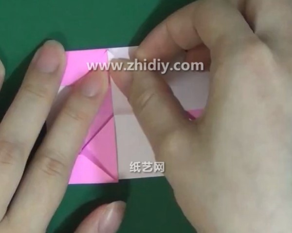 Origami Heart Chopstick Bag Video Tutorial