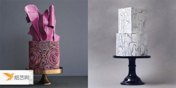 A delicious and beautiful cake that combines architecture and art