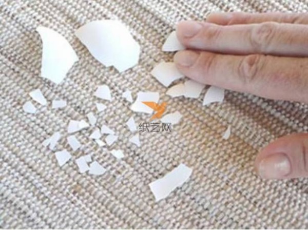 Turn waste into treasure with ice crackle decoration made from egg shells