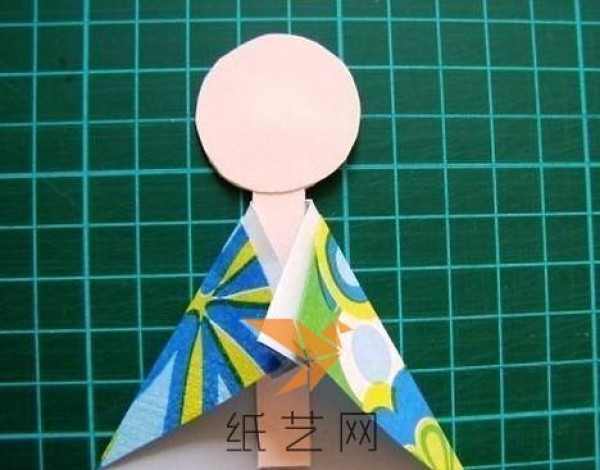 Bookmark making tutorial for a beautiful girl in kimono