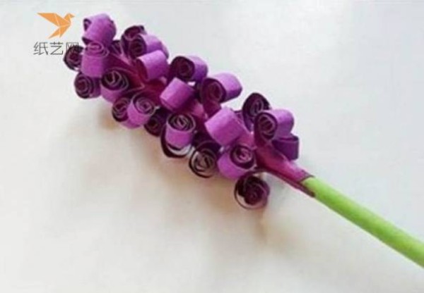 Paper art tutorial. Paper art. Different colors represent different flower meanings. Tutorial on making hyacinths.