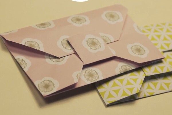 How to make simple handmade origami envelopes