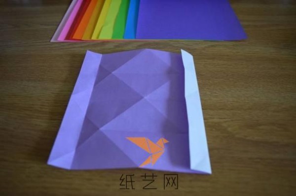 Making colorful origami fireworks