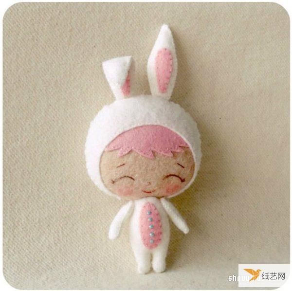 Appreciate the works of very cute and cute non-woven plush dolls