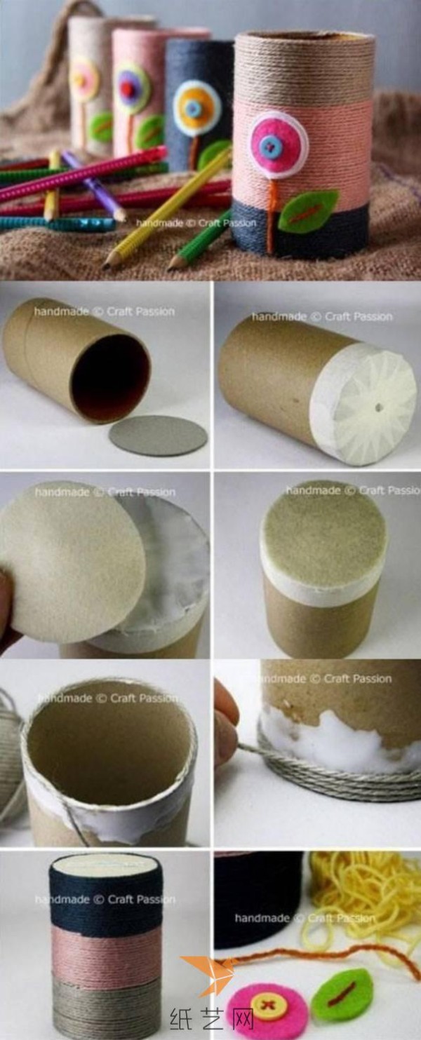 A great battle to turn waste paper tubes into treasures! (Storage)