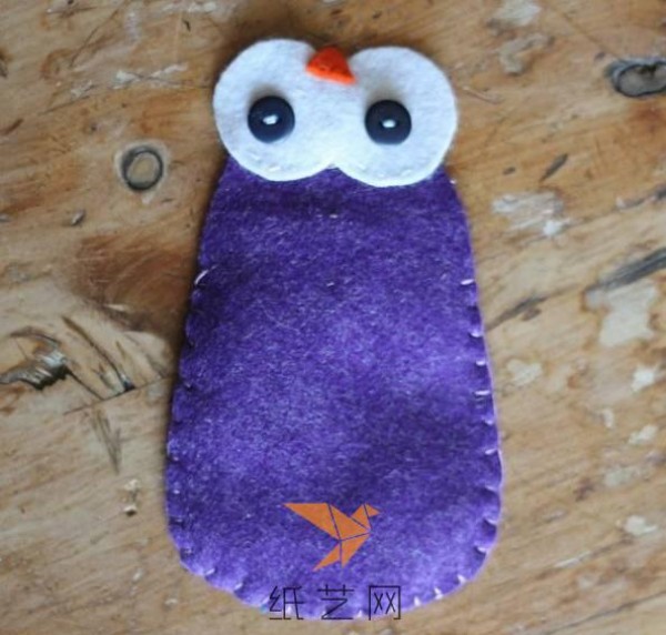 Tutorial on making a cute little owl coin purse