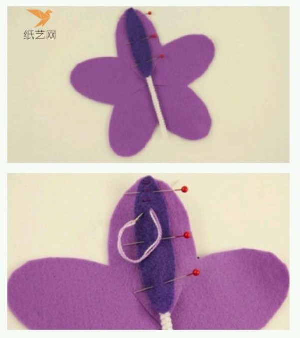 Non-woven platycodon flower making tutorial Non-woven cloth tutorial