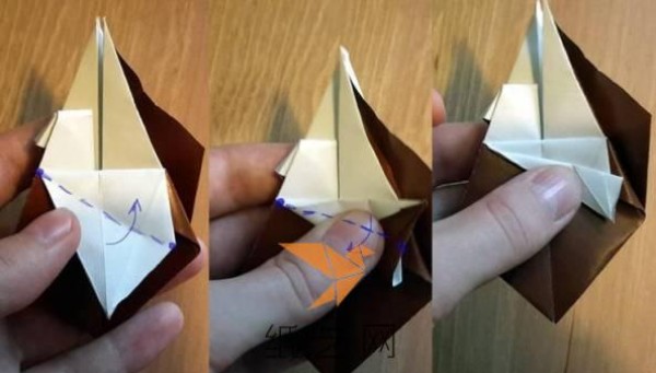 Cute handmade origami boat mandarin duck making tutorial