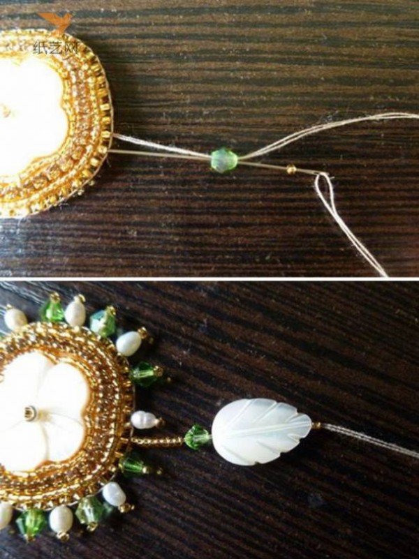 Bai Yutang Beaded Embroidery Jewelry Making Tutorial Beaded Embroidery Tutorial