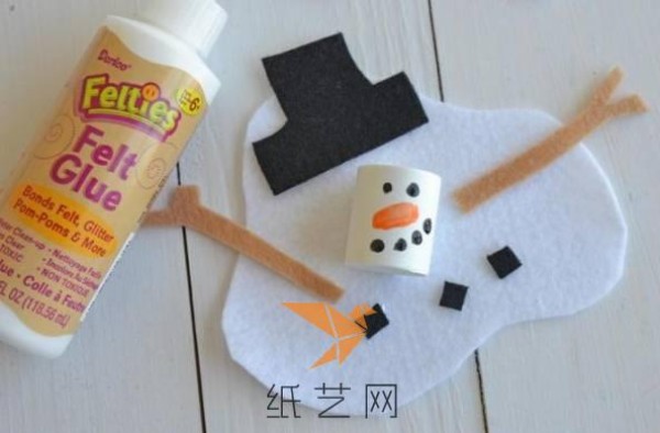 Tutorial on how to make a cute transformed snowman