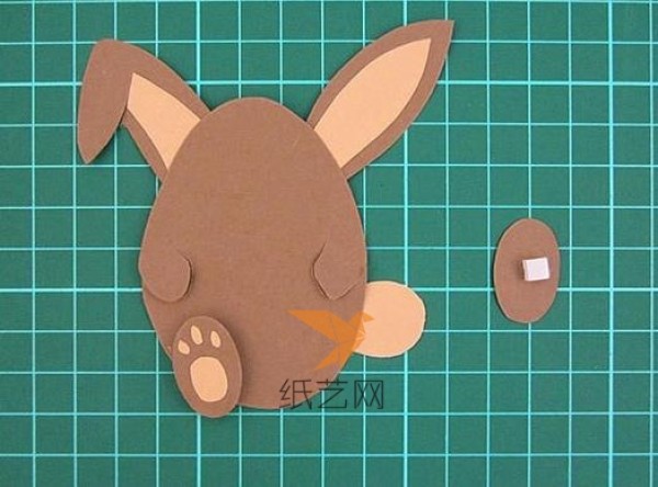 Tutorial on how to hand-make cute three-dimensional bunny greeting cards