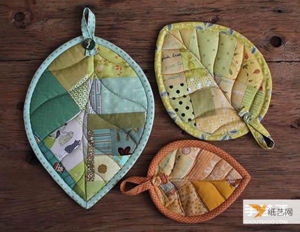 Pictures of handmade patchwork works that look beautiful, delicate and elegant