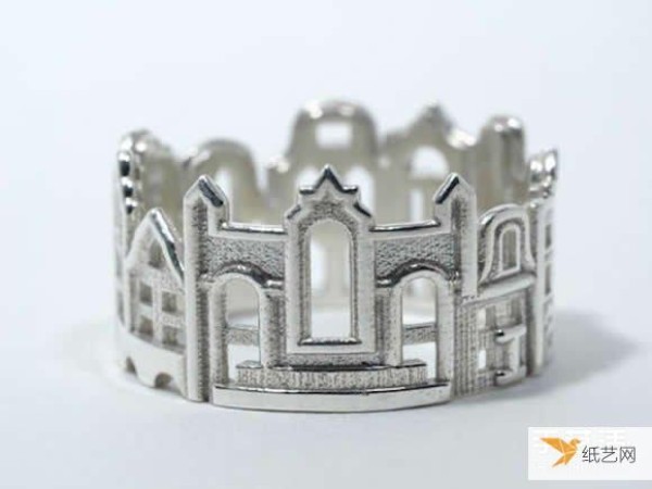 Purely handmade rings that capture the beauty of architecture from all over the world