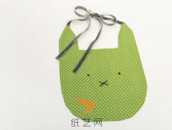 Childrens Day handmade cute baby bunny bib making tutorial