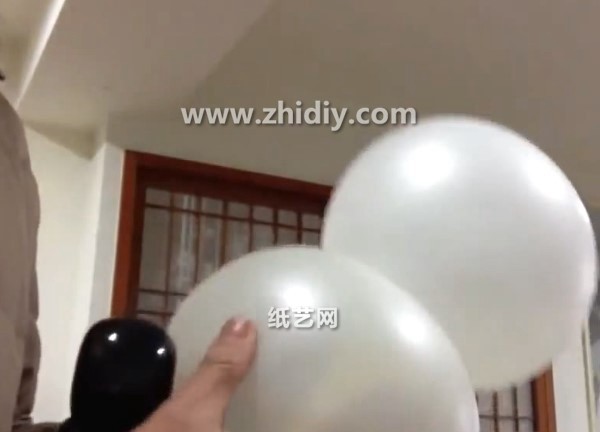 How to make handmade magic balloons shaped like pandas for National Day