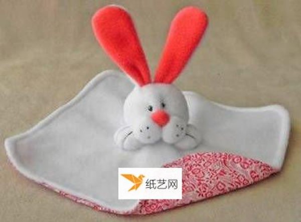 Handmade cute non-woven bunny doll