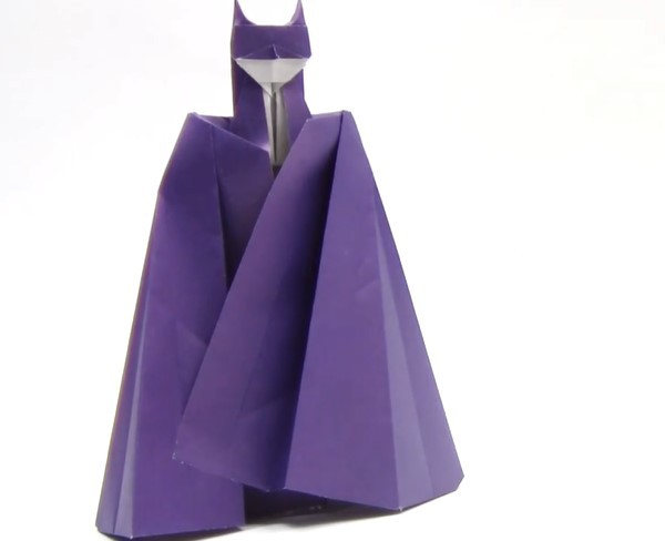 Origami Batmans handmade origami tutorial