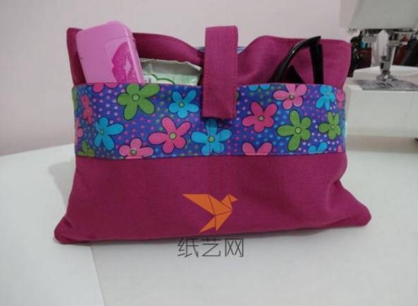 Tutorial on how to make a handmade storage bag