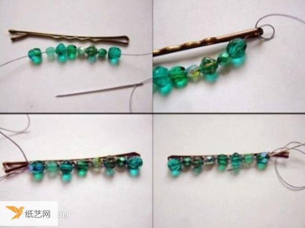 How to make handmade personalized beaded hairpins full of ethereal inspiration