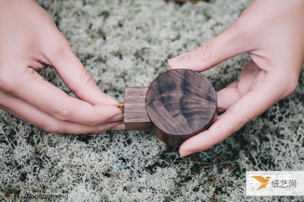 Wooden storage box that looks rustic and warm, specially made for jewelry