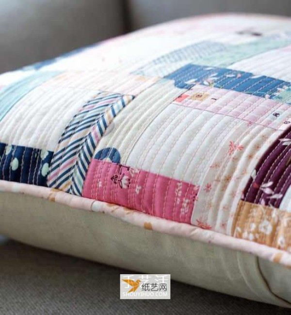 How to use patchwork to make your own fresh cushions