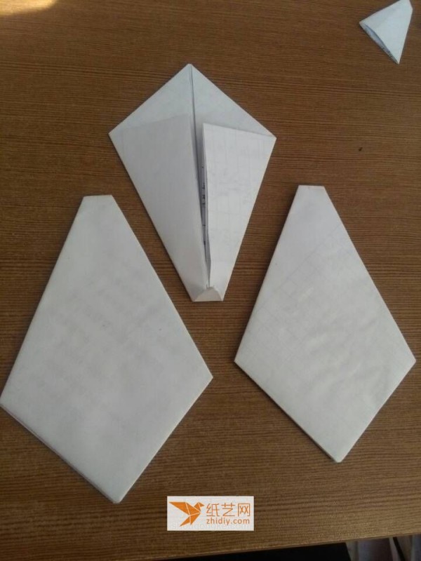 Parent-child handmade origami airplane model tutorial