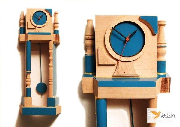 The same fun as playing with Lego blocks. Pictures of personalized building block wall clocks