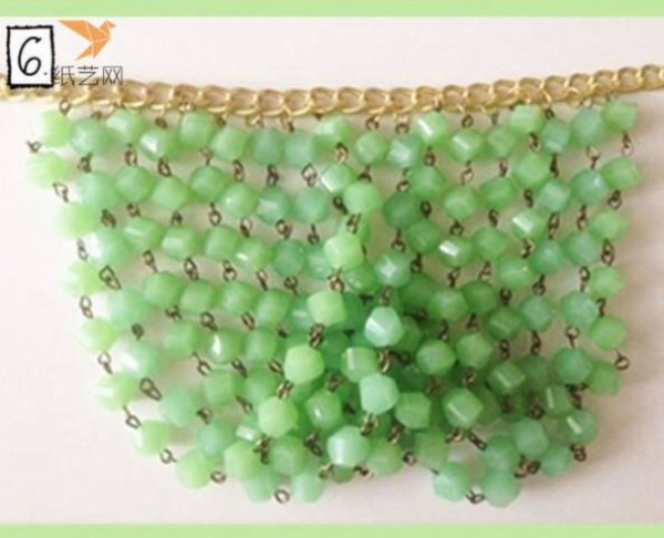 Beading Tutorial Bishan Spring Green Necklace Beading Tutorial