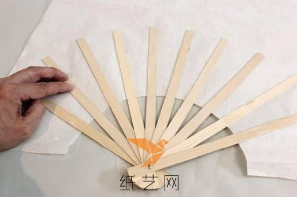 Very artistic folding fan handmade tutorial