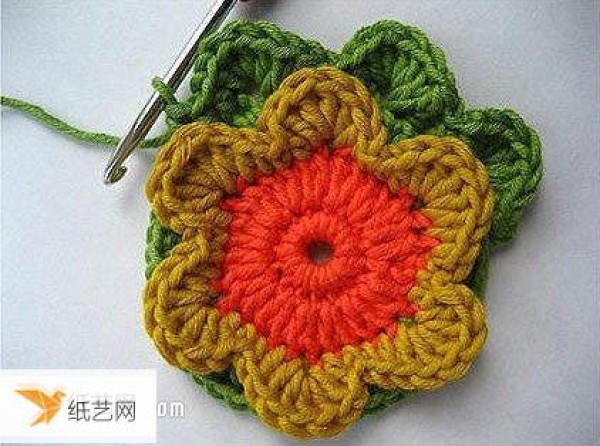 How to make crochet flowers step by step tutorial