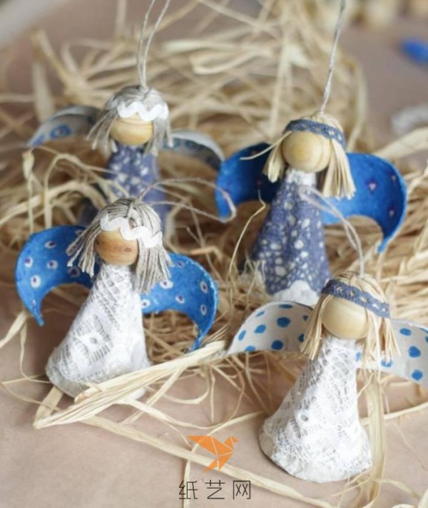 Christmas Decoration Little Angel Christmas Tree Ornaments Making Tutorial