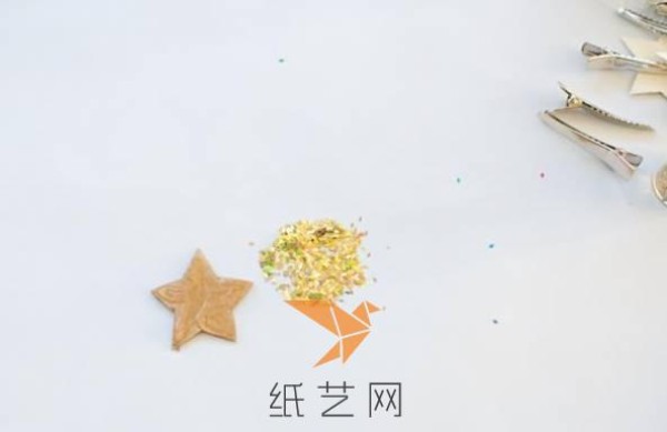 Simple and beautiful handmade star hairpin tutorial