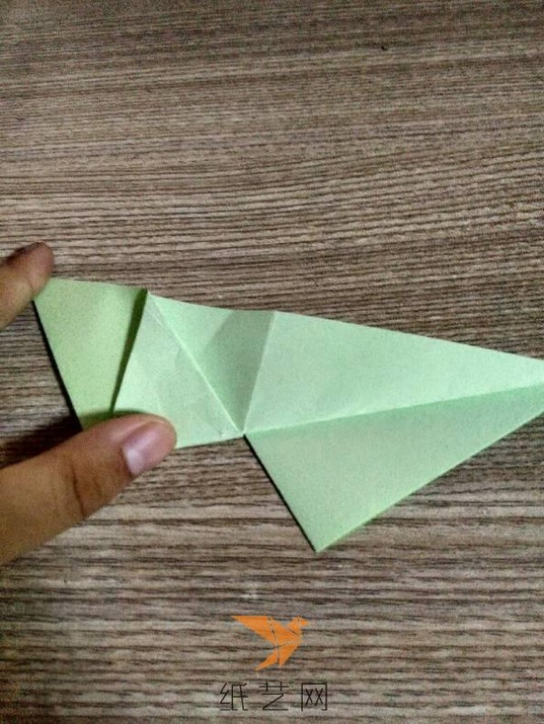 Simple 3D four-leaf clover origami tutorial